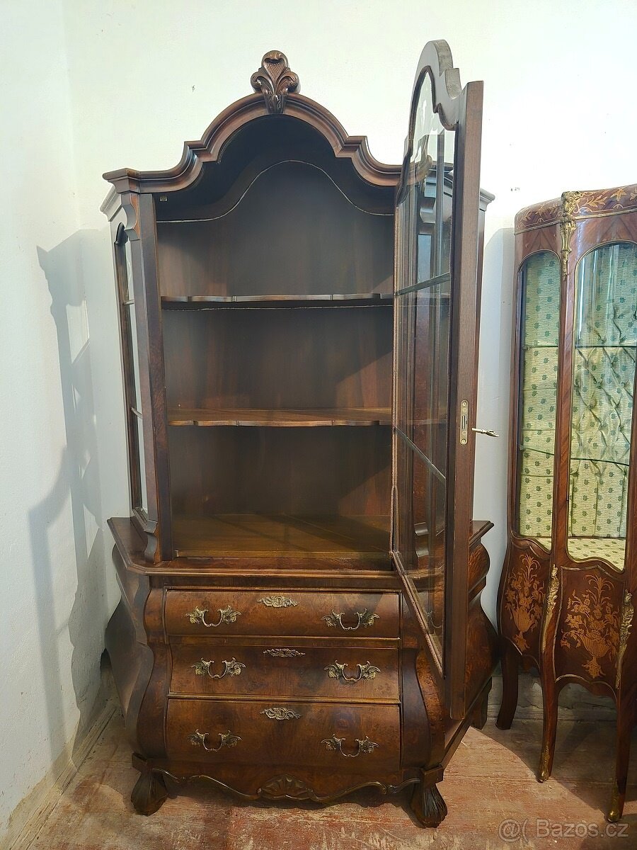 Vitrína / skleník v barokním stylu - břichatka - 3