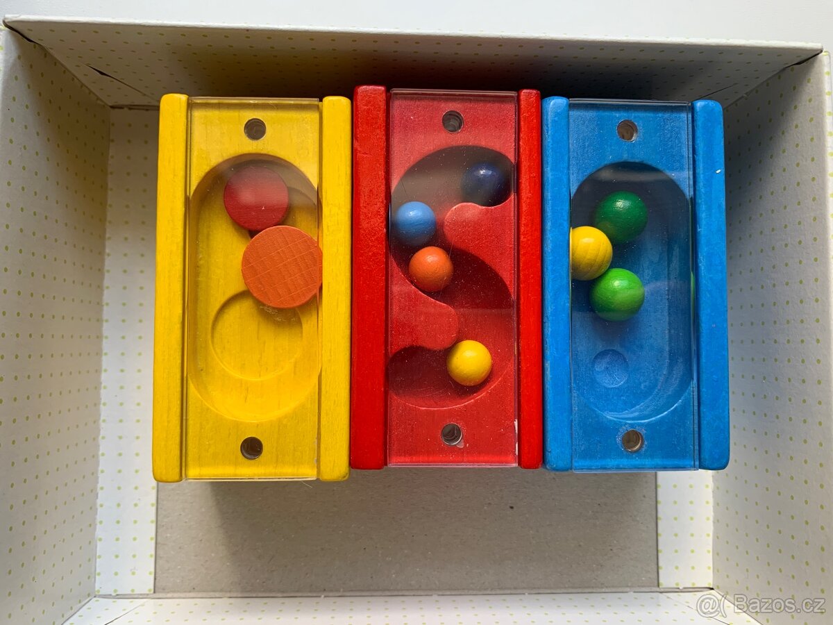 Haba smyslové dřevěné kostky - 3