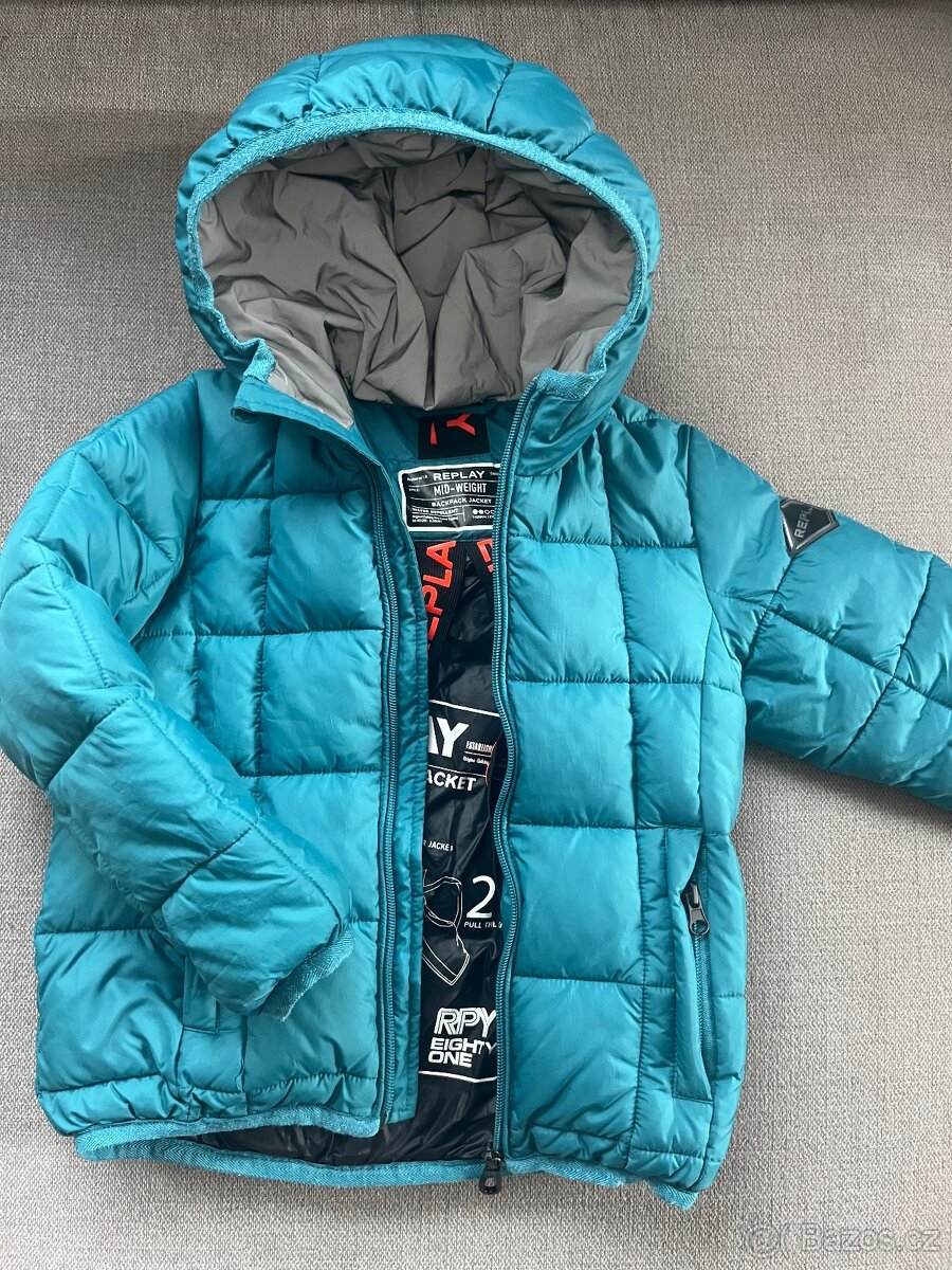 Zimní nepromokavá bunda Replay, vel. 104 - 3