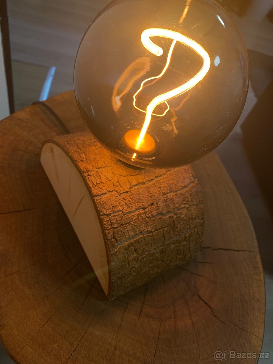 Dřevěná lampička - 3