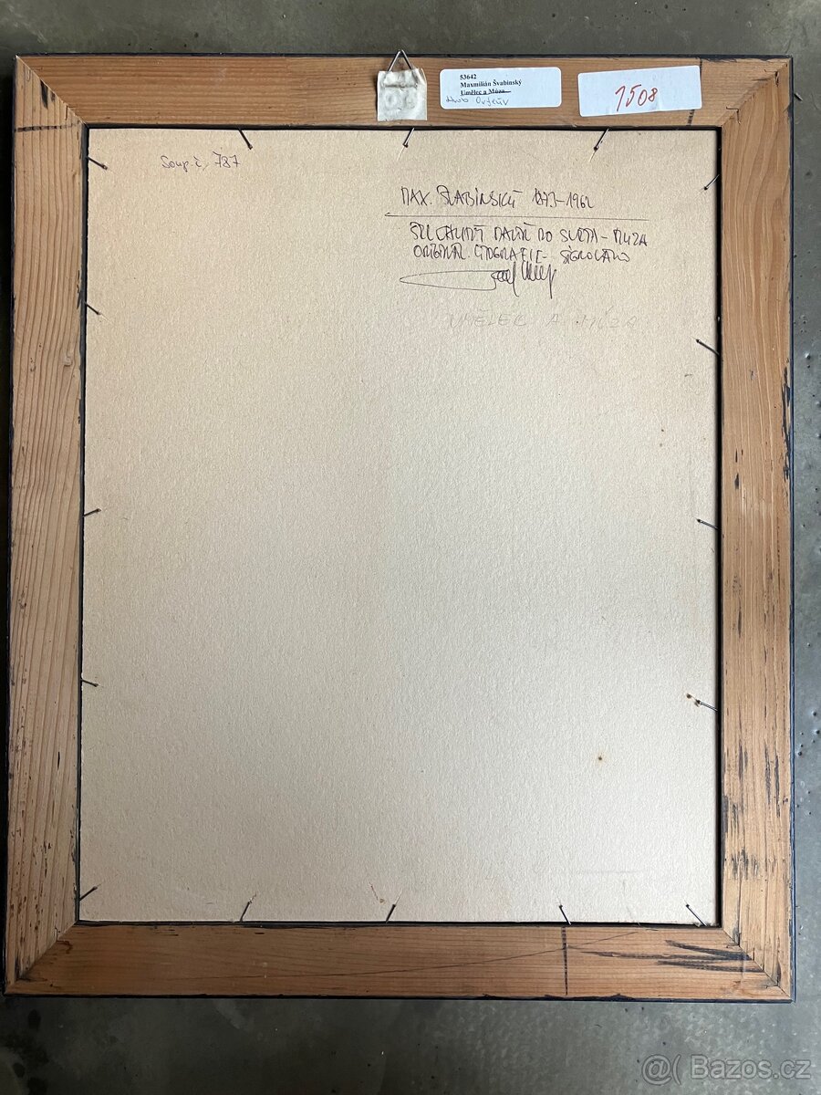 Obraz/ Litografie/ M.Švabinský - 3