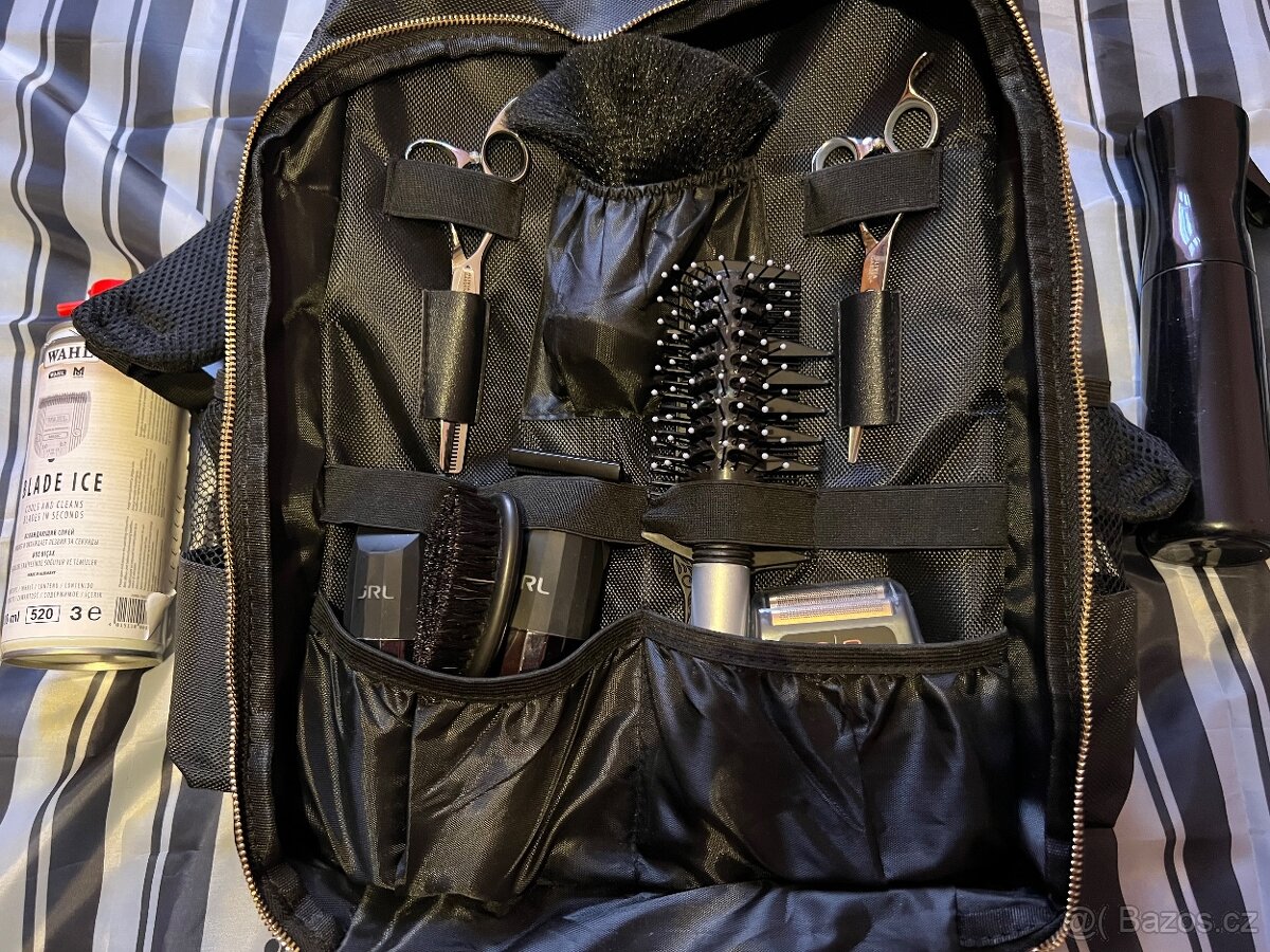 Kompletní sada pro barbera - clipper, trimmer, shaver, nůžky - 3