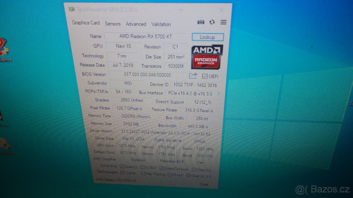 MSI Radeon RX 5700 XT GAMING X - 3