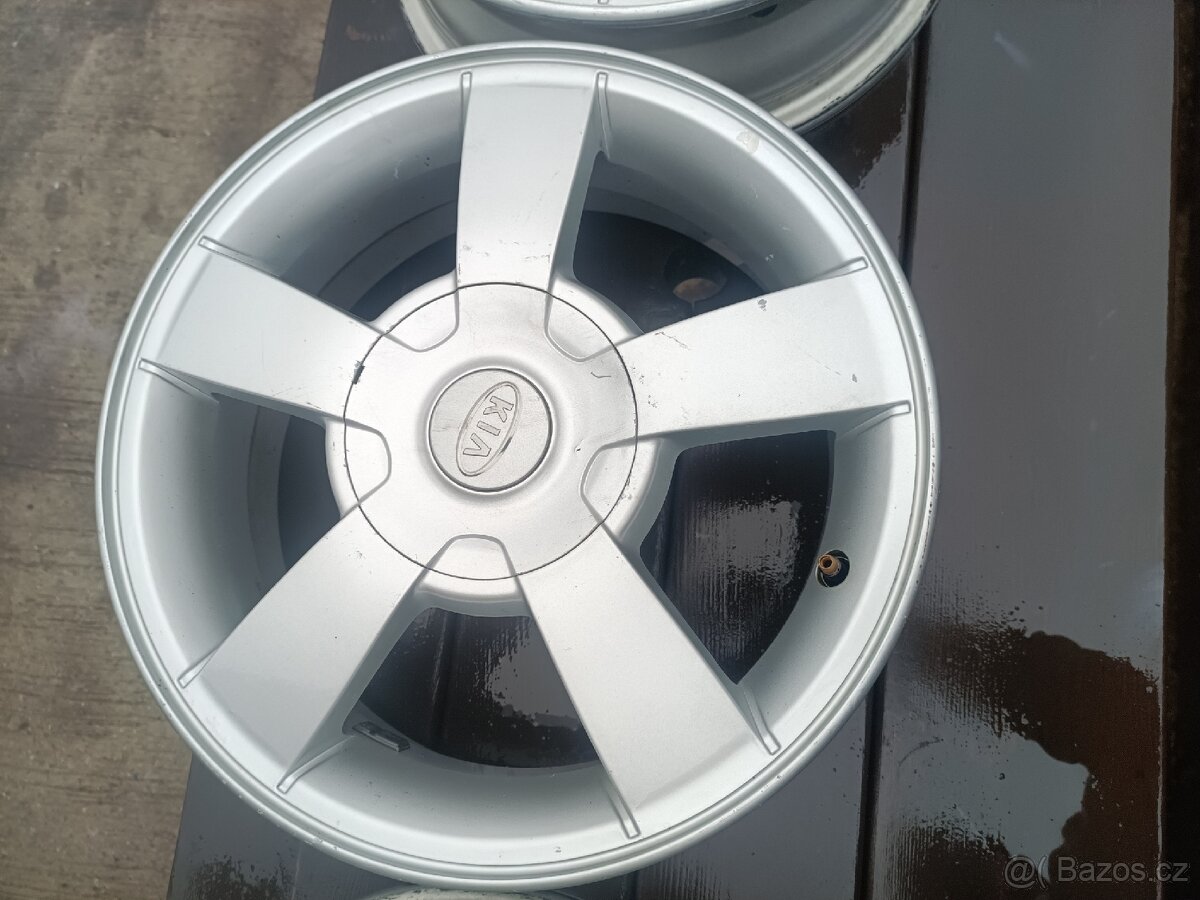 Kia Rio Picanto alu 5 1/2x15 ET 46 4x100 - 3
