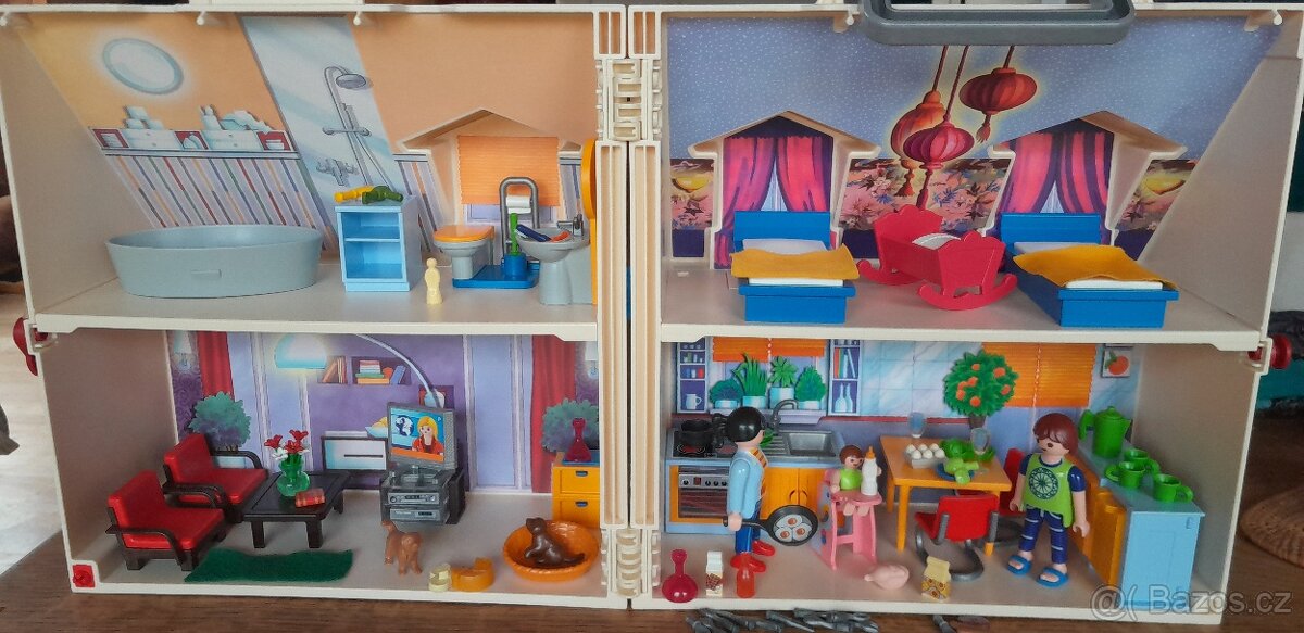 Playmobile přenosný dům pro panenky - 3