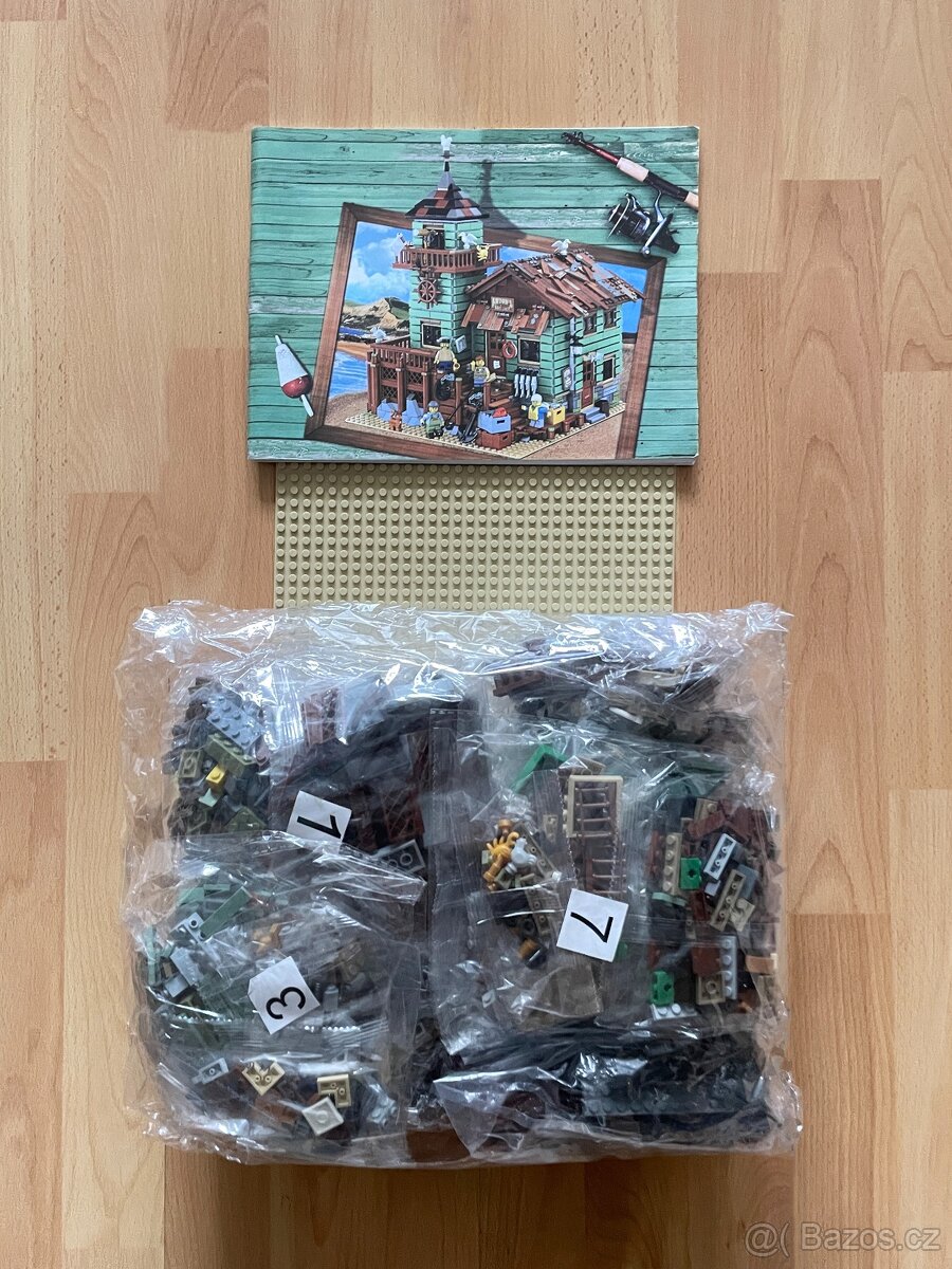 Nová stavebnice Ideas 21310 Starý rybářský obchod - 3