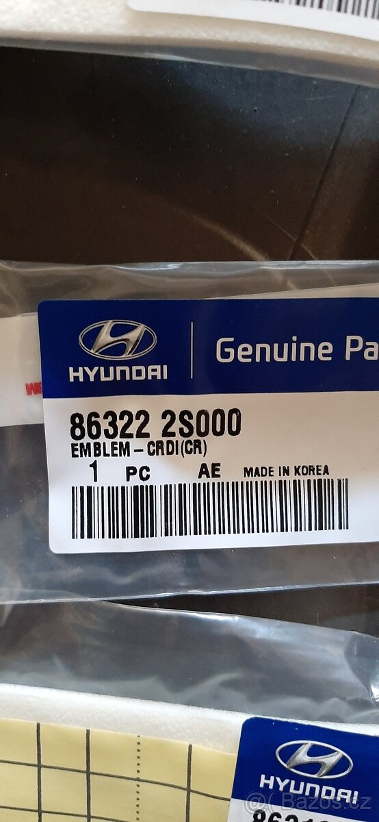 Znaky HYUNDAI ORIGINÁL - 3