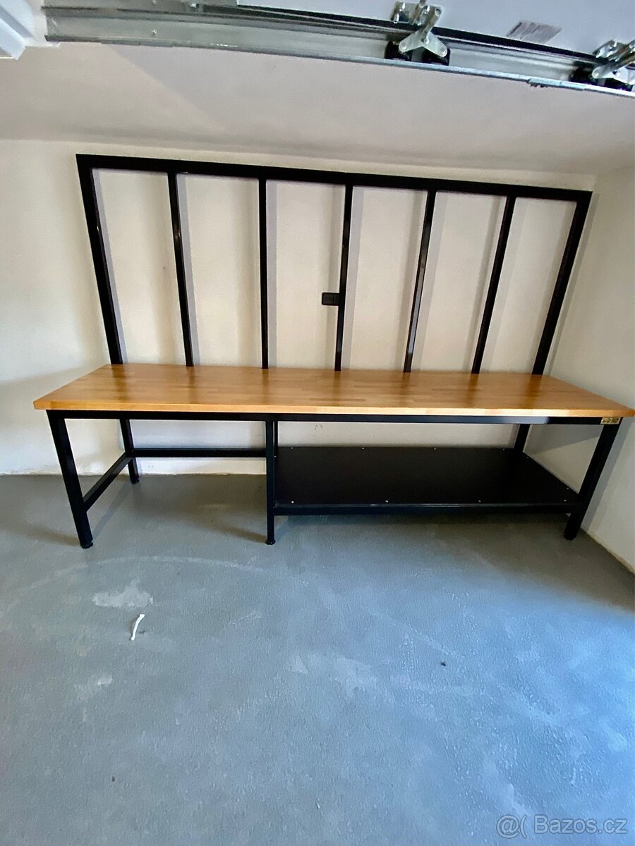 Dílenský stul ponk Bizon 2950x700x890mm - 3