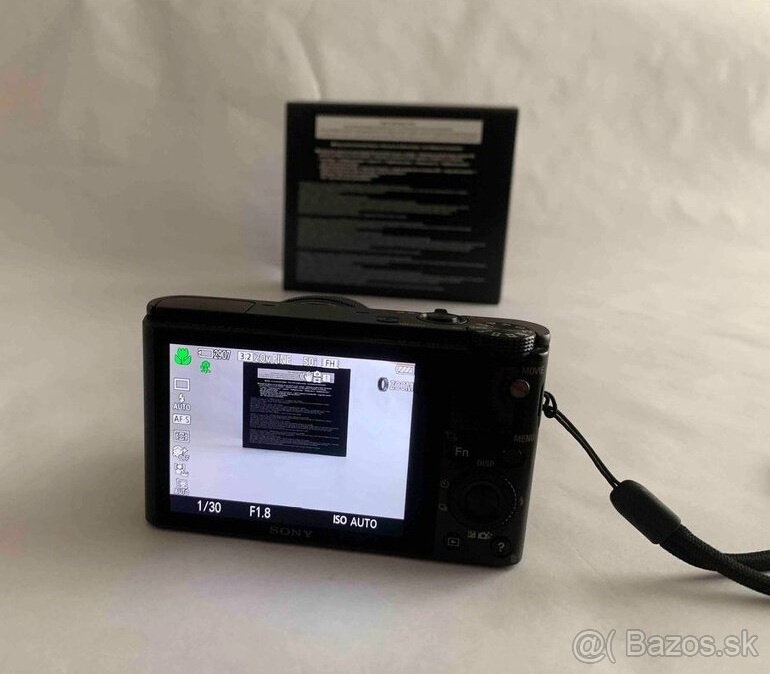 Digitální fotoaparát - Sony Cyber-Shot DSC-RX100 - 3