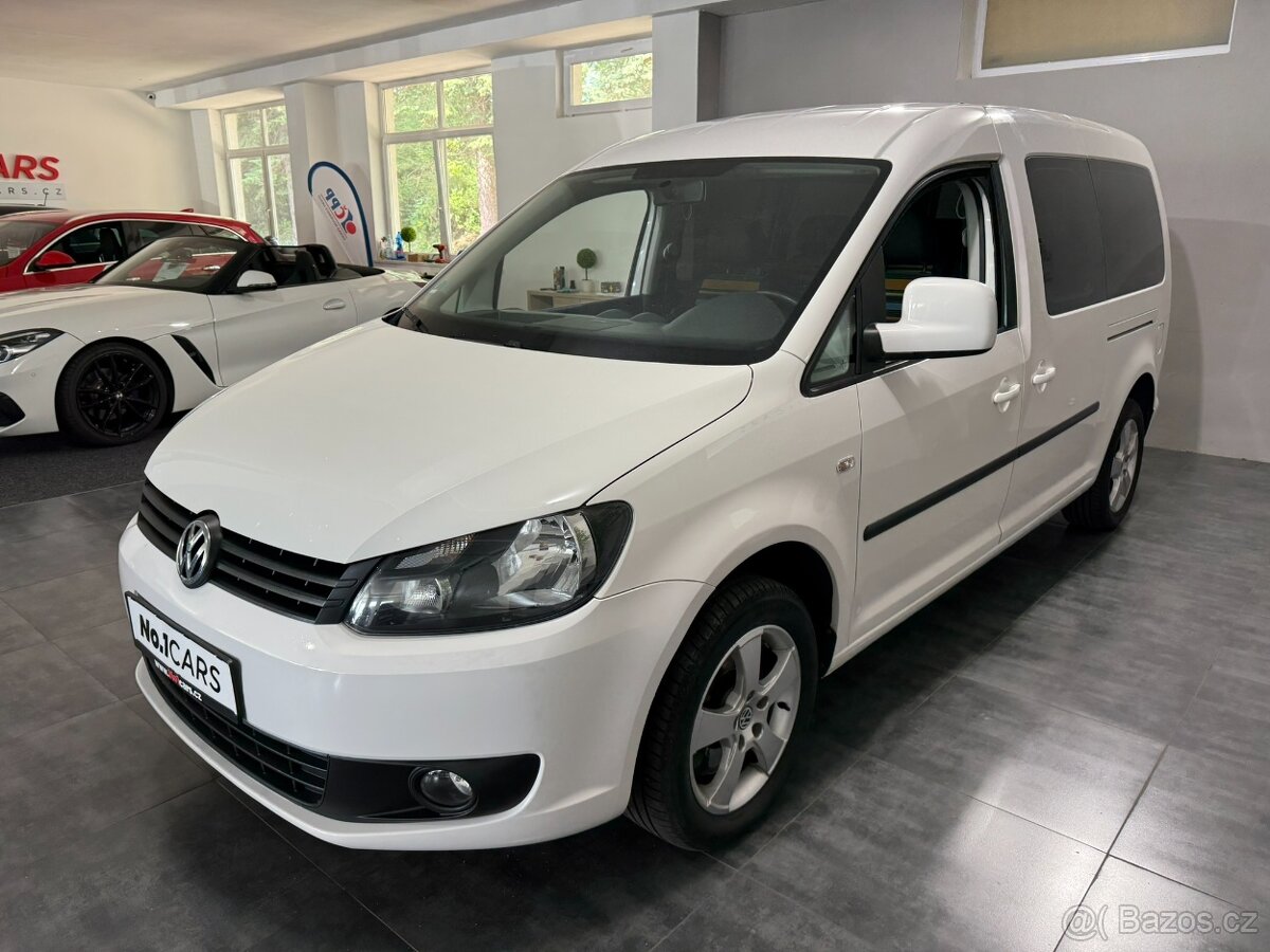 Volkswagen Caddy MAXI 2,0 TDI MAXI 7 MÍST ČIDLA - 3