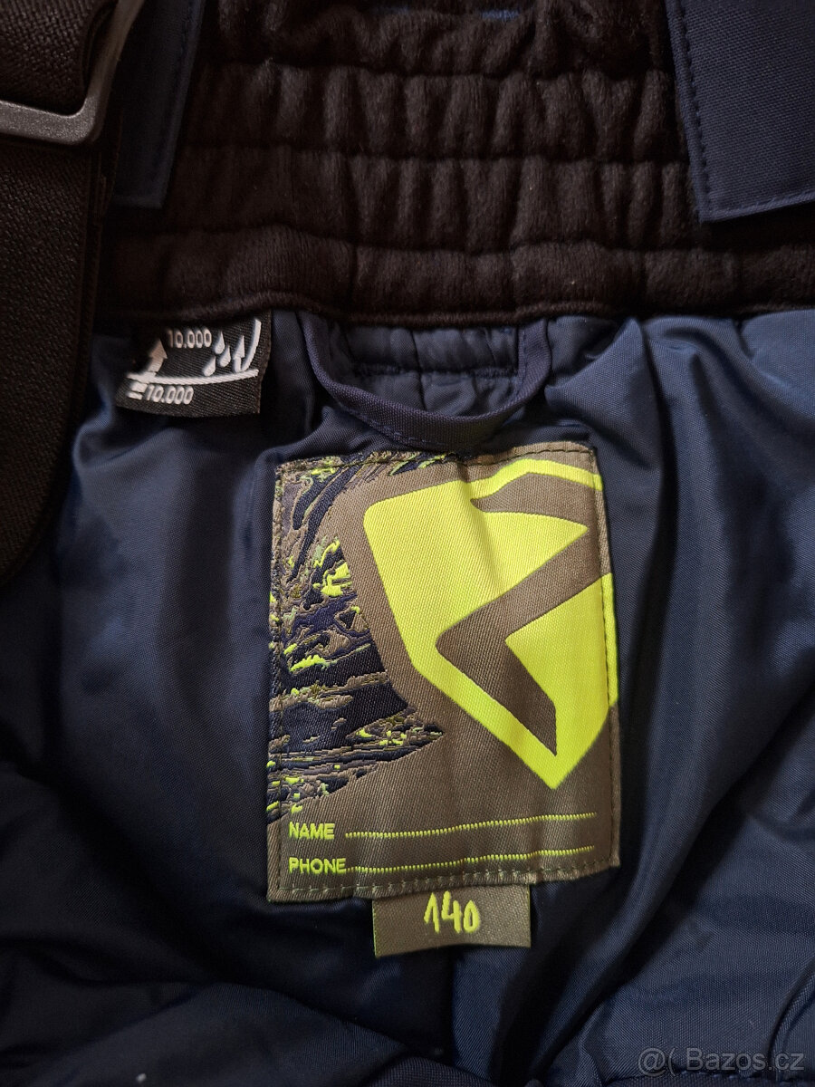 Lyžařské kalhoty Ziener vel. 140 - 3