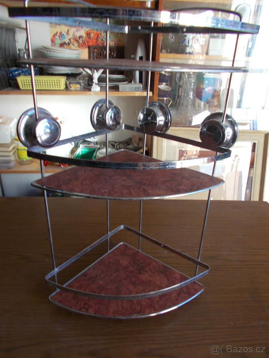 Polička rohová - 3