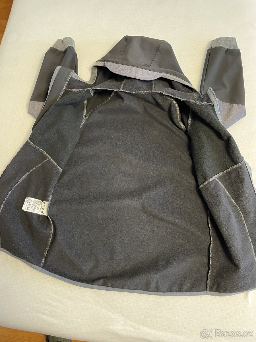 Unuo dětská softshellová bunda s fleecem134/140 - 3