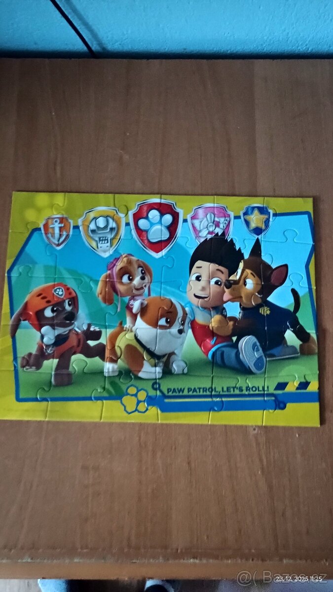 Puzzle tlapková patrola - 3