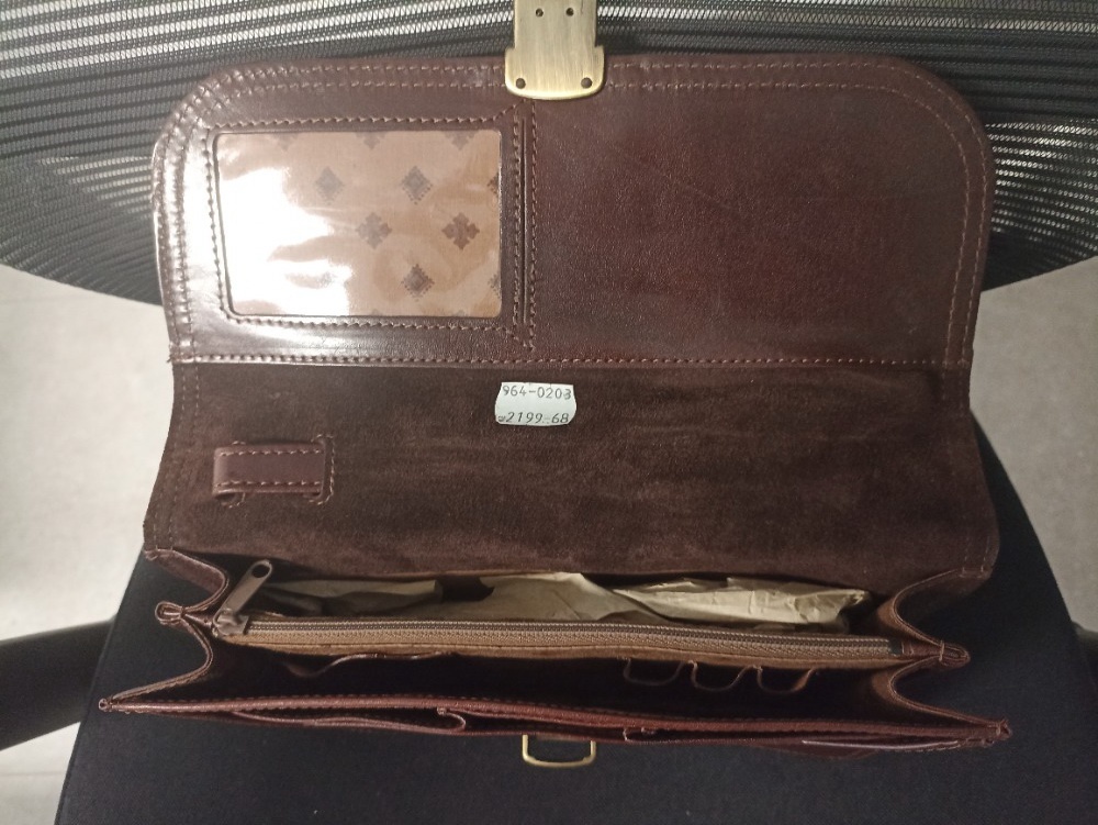 Pánská osobní kožená brašna - 3