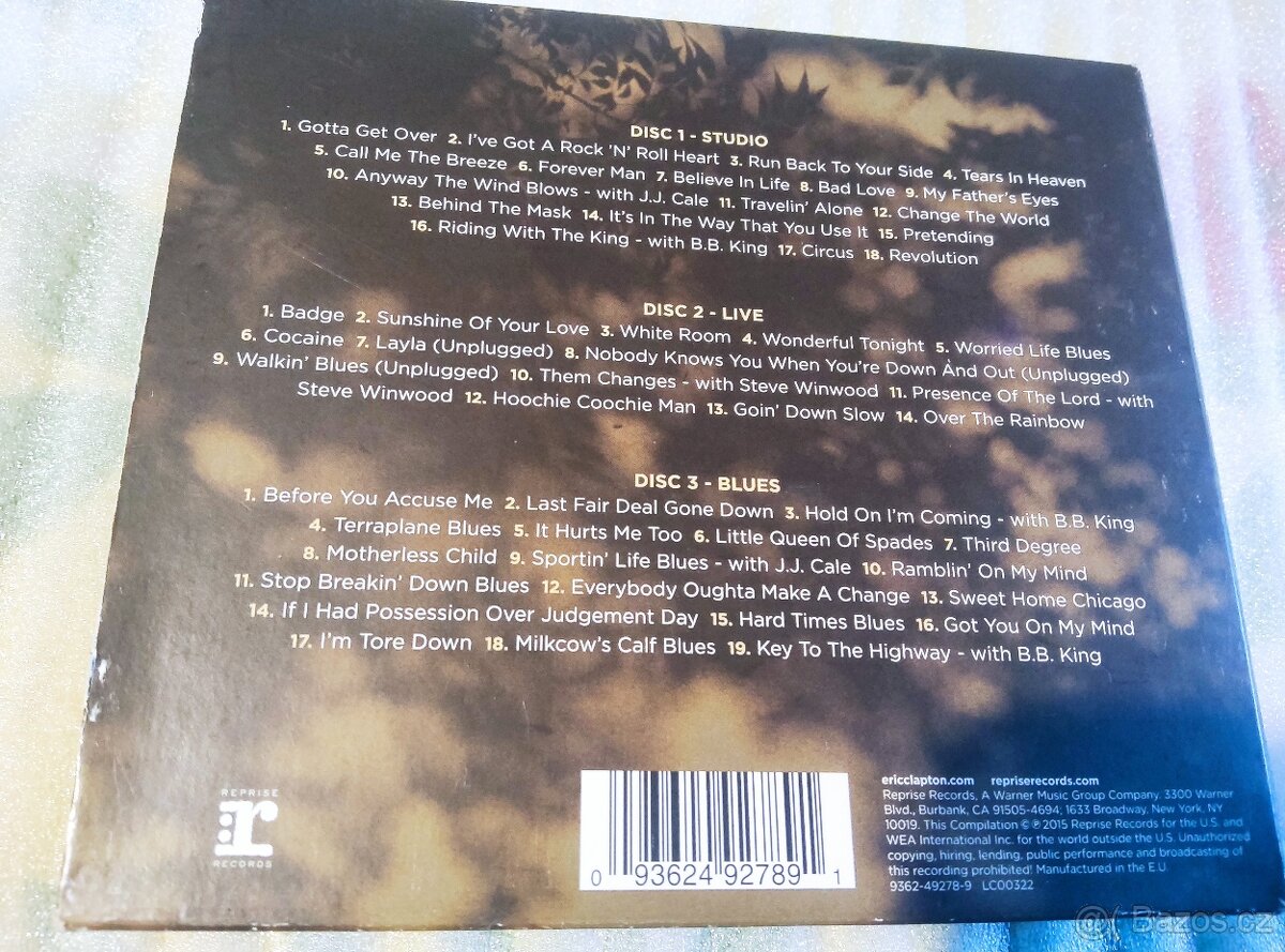 Cd - 3 cd Eric Clapton - 3