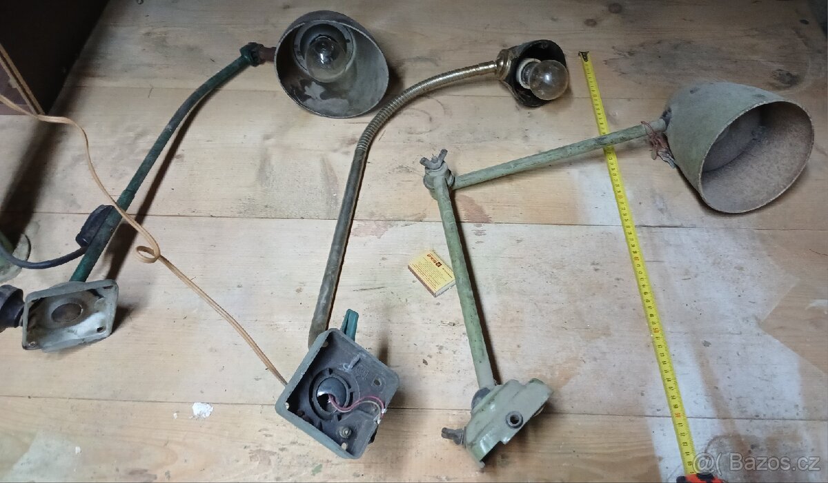 Prodám retro věšák židle lampy - 3