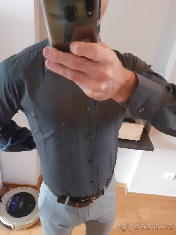 Značková pánská košile Eterna vel. 38 - 3