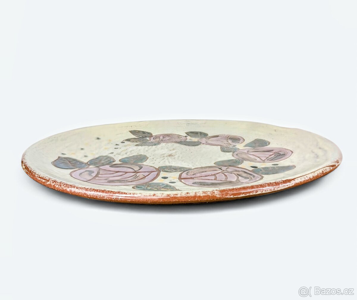 Retro keramický talíř - 3