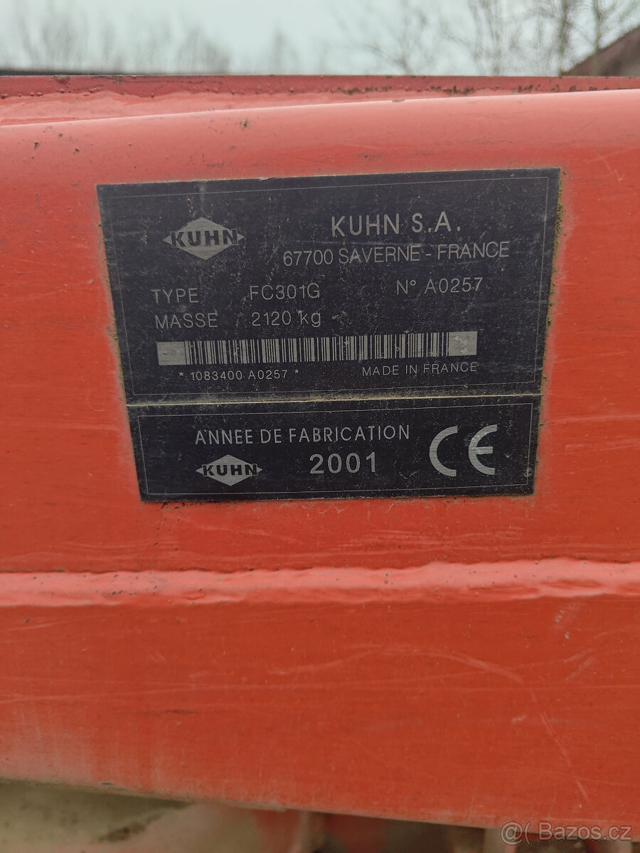 Diskový mačkač KUNH FC 301 G - 3