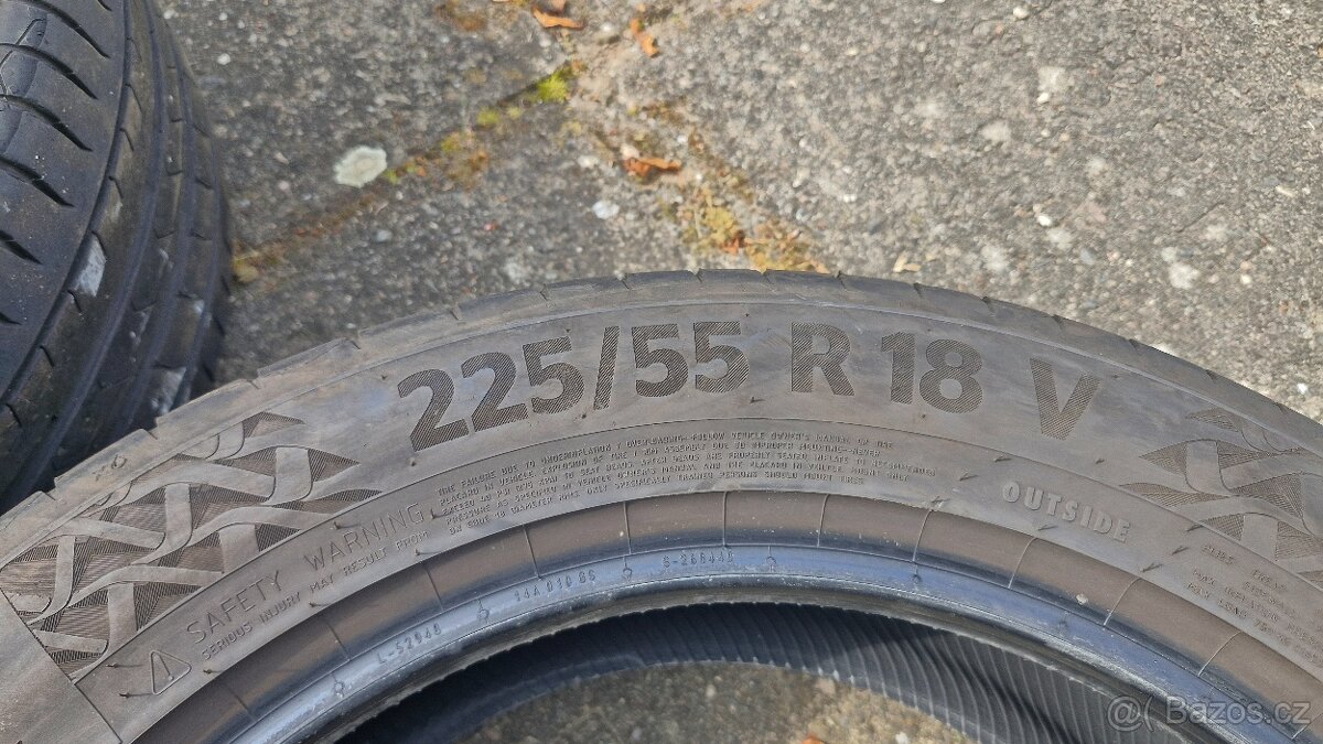 Letní pneu. Continental 225/55 R18 - 3