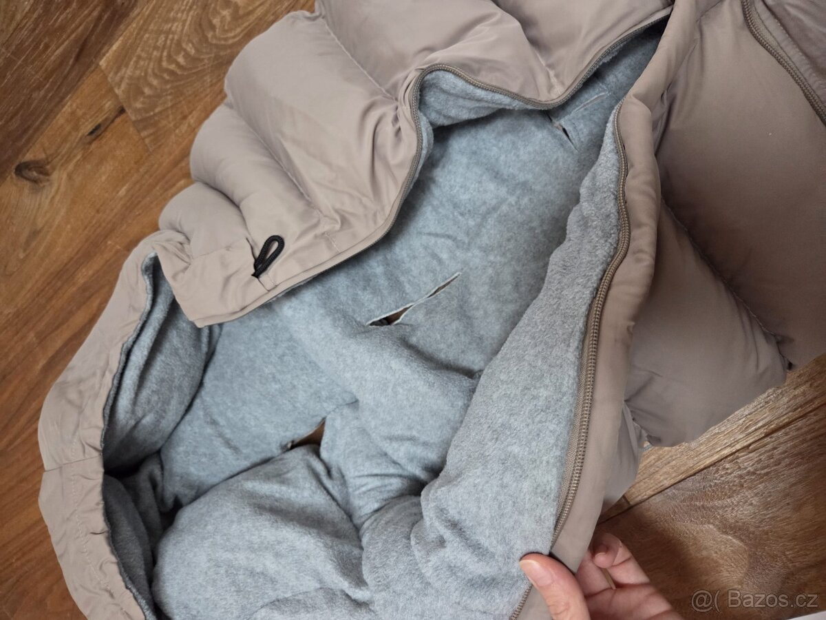 Joolz fusak Puffer footmuff, barva sandy taupe - 3