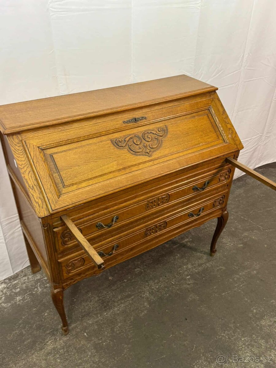 Starožitná psací komoda (134023) - 3