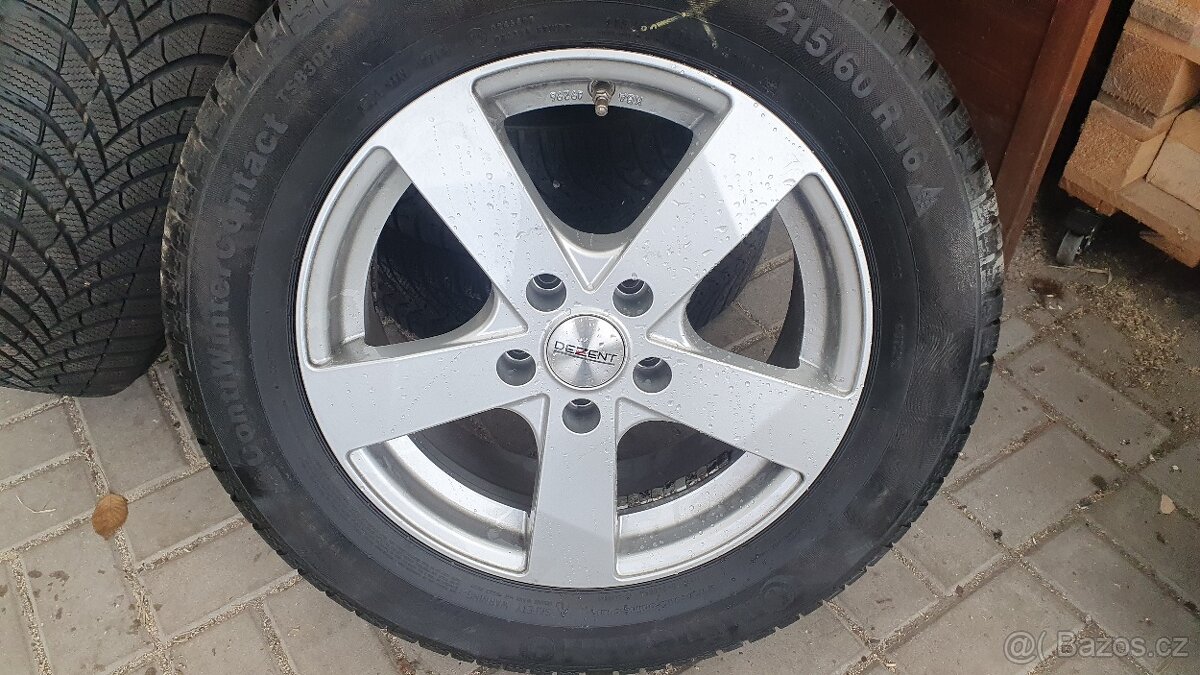 Zimní Sada Alu 5x112 215/60 R16 Dezent Superb 3 Passat B8 - 3