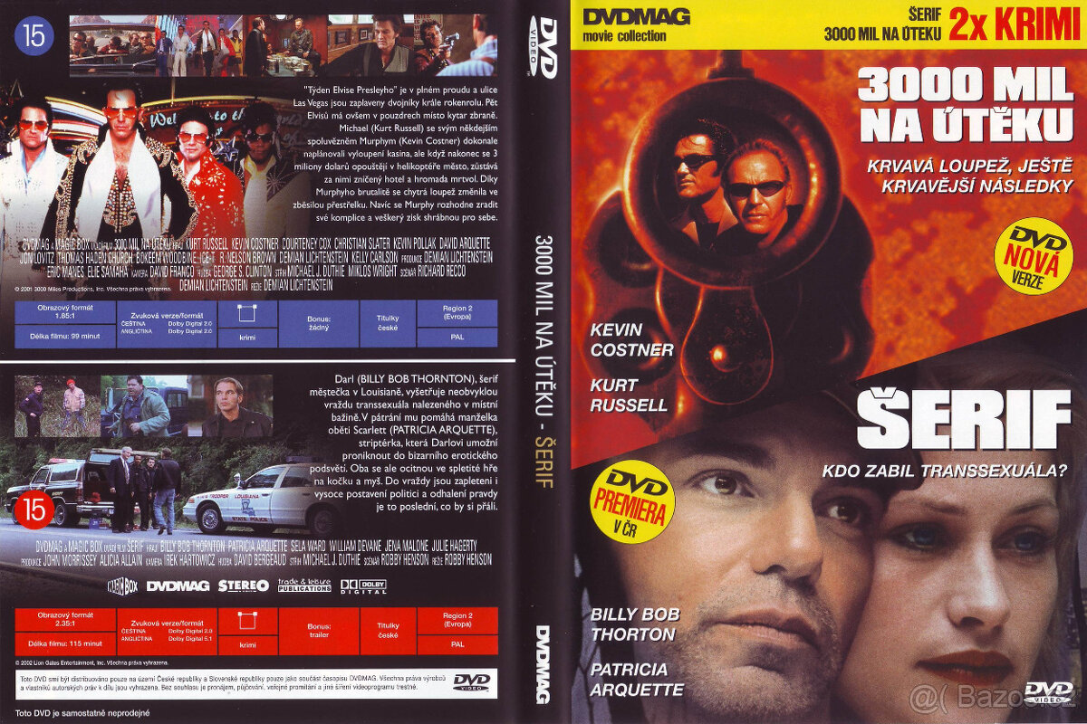 10 filmů na 5-ti originál oboustranných DVD - 3