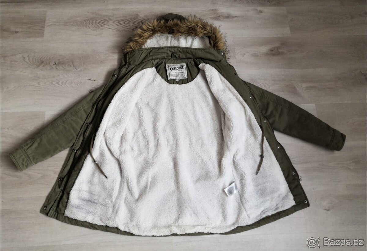 ZIMNÍ BUNDA vel. 158-164 - 3