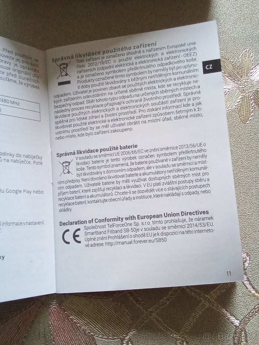 Chytrý náramek Fitband - 3