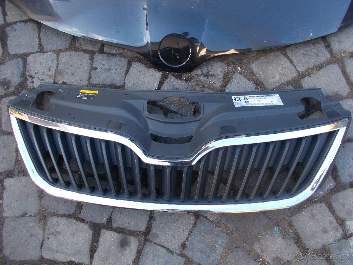 skoda rapid predek,kapota,blatniky,naraznik,maska - 3