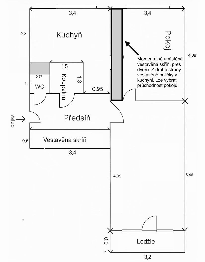 Antala Staška 1021/55, Praha - Krč - 3
