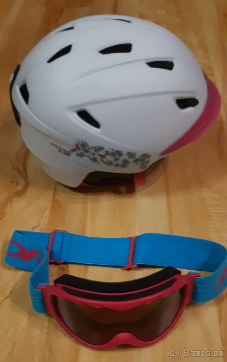 Lyžařská helma Arcore + brýle - 3