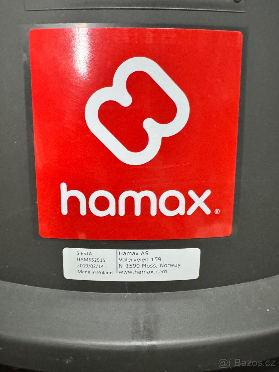 Cyklo sedacka HAMAX SIESTA PREMIUM - 3