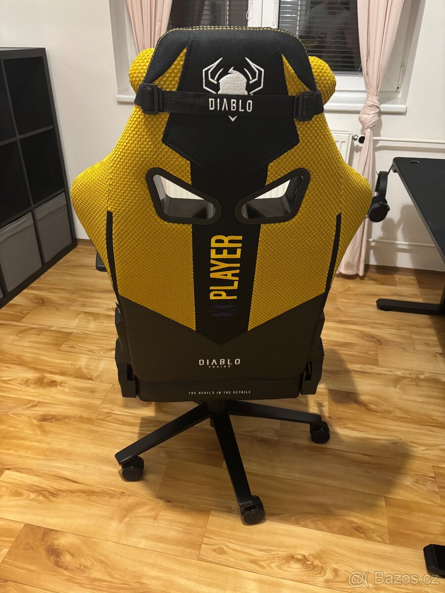 Herní křeslo DIABLO Dark Sunflower X-Player 2.0 - 3