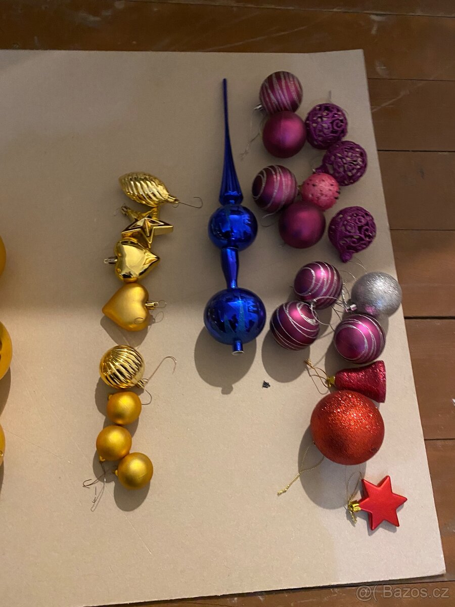 Vánoční ozdoby - mix - 3