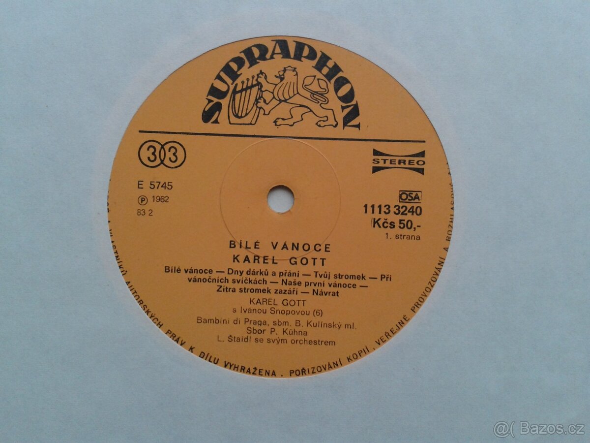 LP - Karel Gott, od 60 Kč - 3