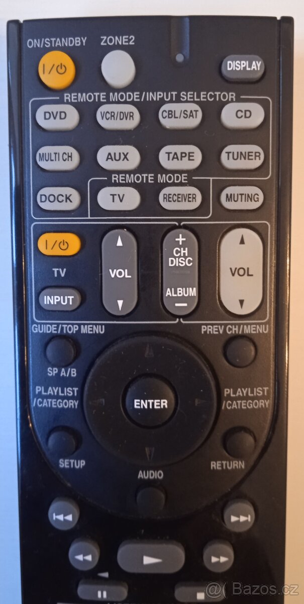 ONKYO - dálkový ovladač - 3
