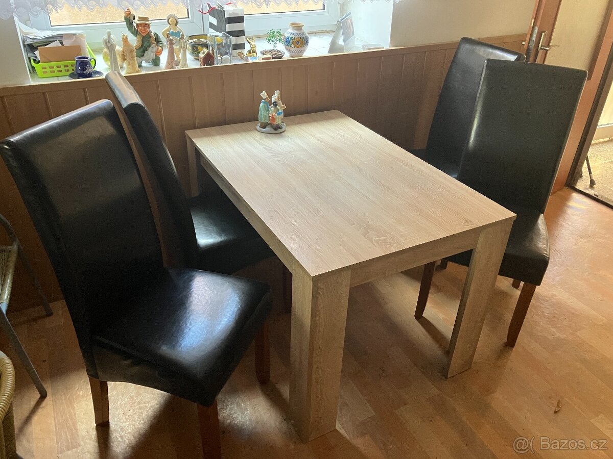Prodám 4x židle + stůl - 3
