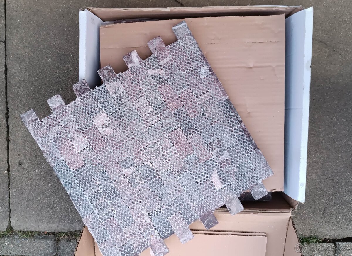 Mozaika mramor rosso levante - 3