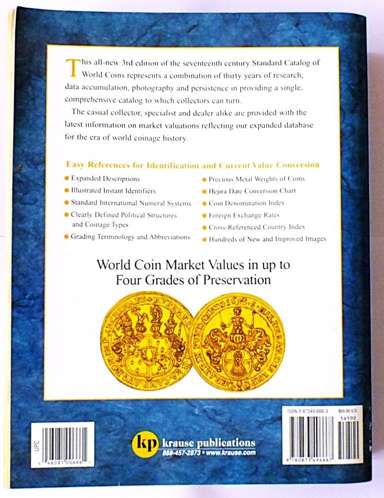 Krause – Mishler, Standard Catalog of WORLD COINS 1601-1700 - 3