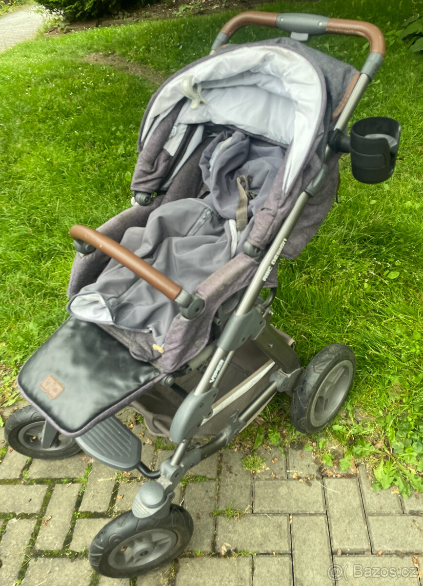 Kočárek 2 in 1, VIPER 4, korbička i sporťák - 3