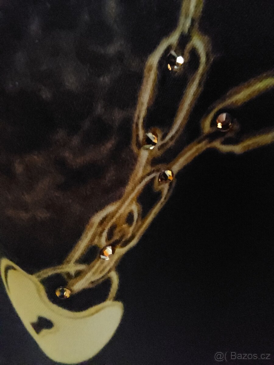 Luxusní hedvábná halenka - Ean 13 - vel. 48 - jako nová - 3