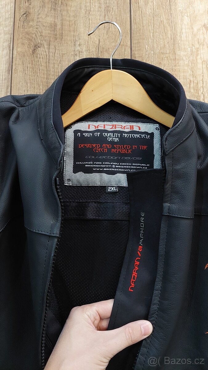 Dámská polokožená bunda Nazran Amphore XXL - 3