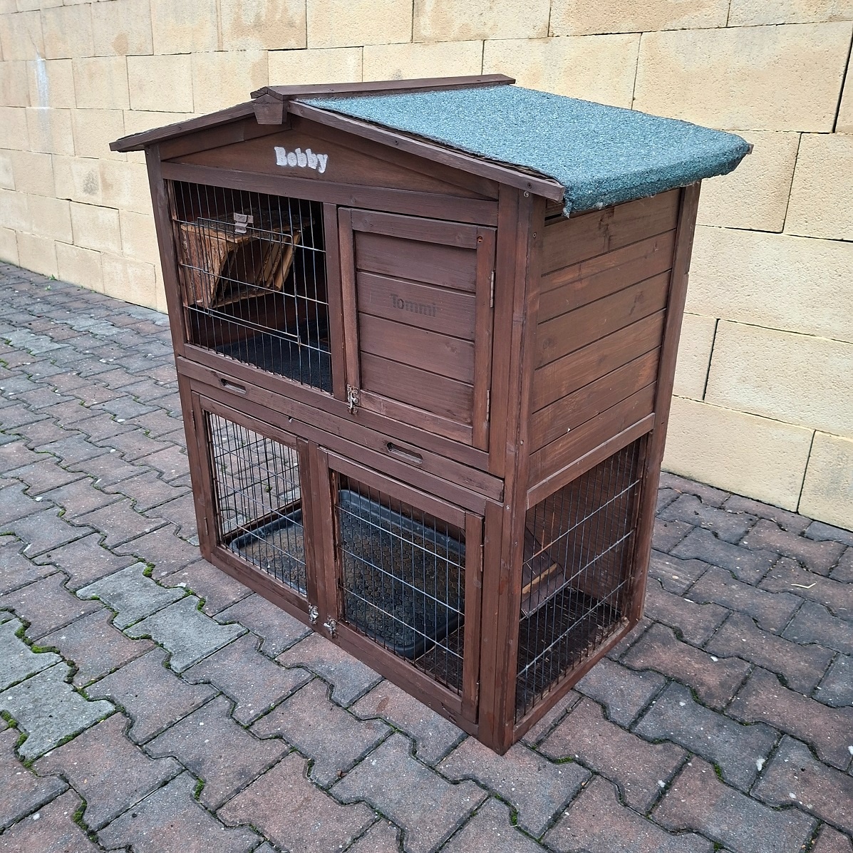 Králíkárna dvoupatrová - venkovní (zateplená) TOMMI EPONA - 3