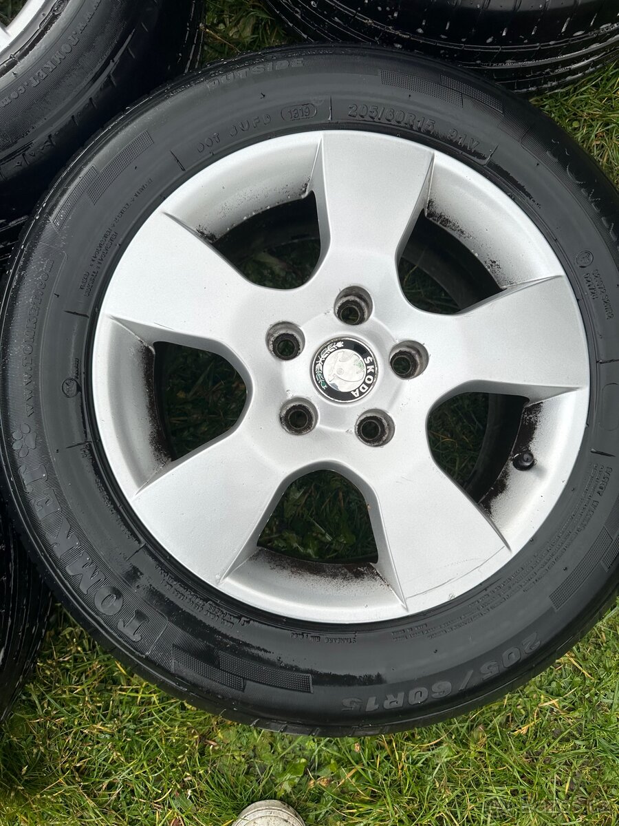 Alu kola škoda octavia 2 - 3