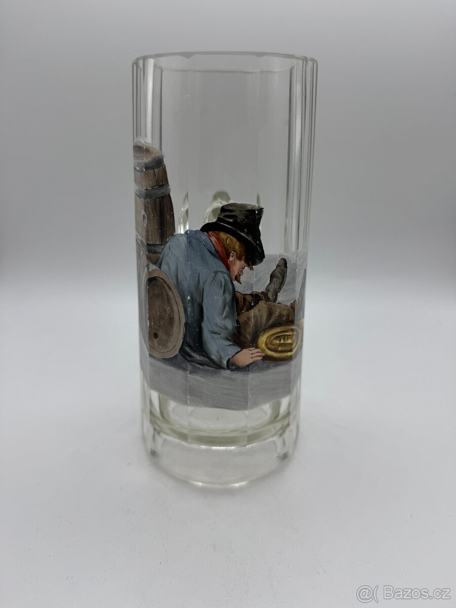 Sběratel nabízí staré pivní sklenice - 3