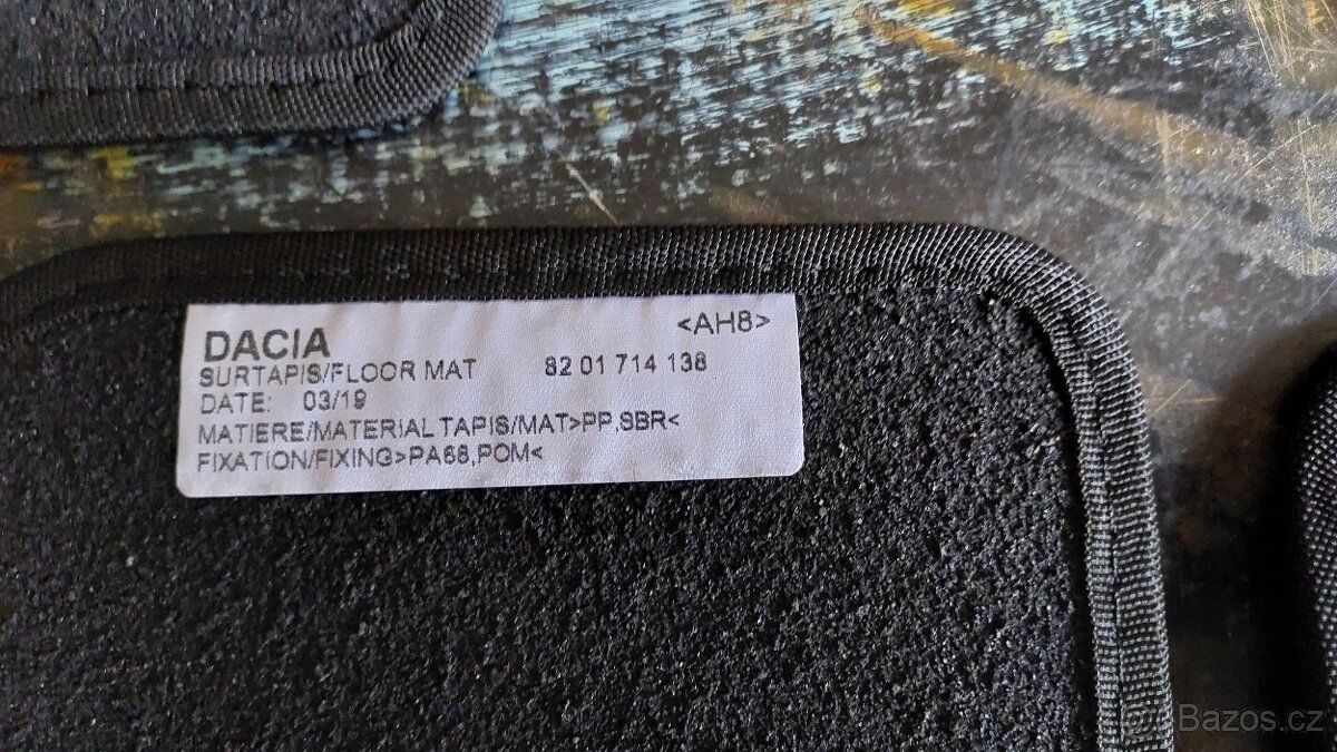 Prodám textilní koberce Dacia Duster 2019 - 3