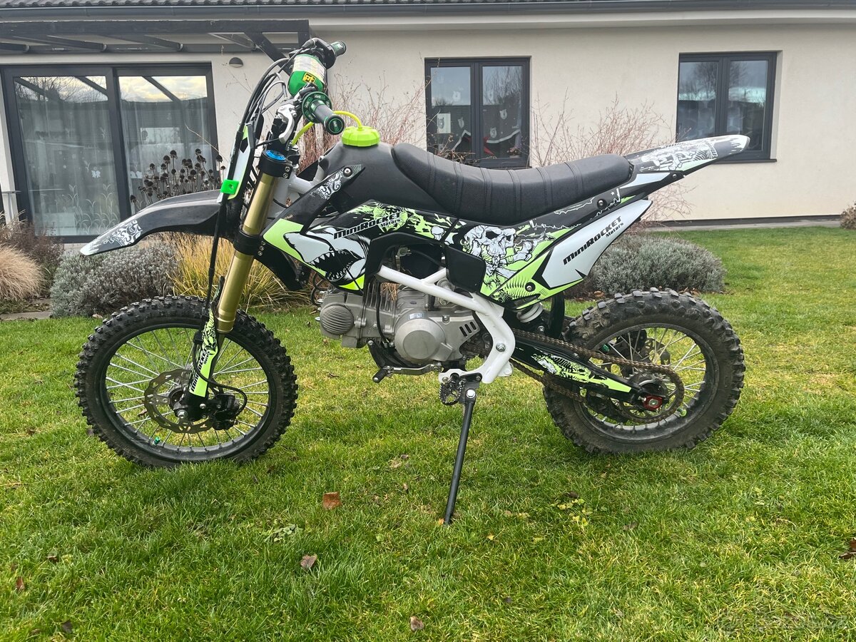 PRODÁM PIT BIKE 140 TOP STAV, JETÁ JEN LEHCE 🔥 - 3